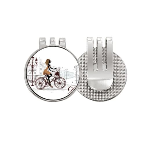 Marqueur de balle de golf magnétique casquette vélo émail accessoire