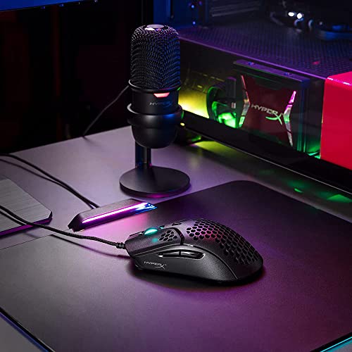 Hyperx 4P5P9Aa Pulsefire Haste Gaming Mouse, Black Bundle Fury S Pro X-Large Gaming Mouse Pad (Black) #TOP4