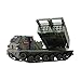 X-Toy Puzzle De Vehículos Militares Kits De Modelo De Plástico, 1/35 Scale US M270 / A1 Modelo De Sistema De Cohete De Lanzamiento Múltiple, 7,9 X 3.5 Pulgadas