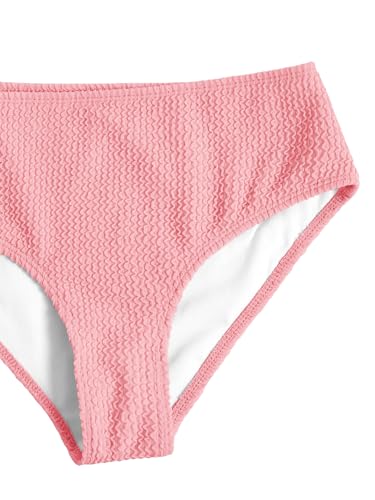 Image of SHENHE Girl's 3 Piece Swimsuits with Cover Up Skirt Halter Triangle Bathing Suits Bikini Set