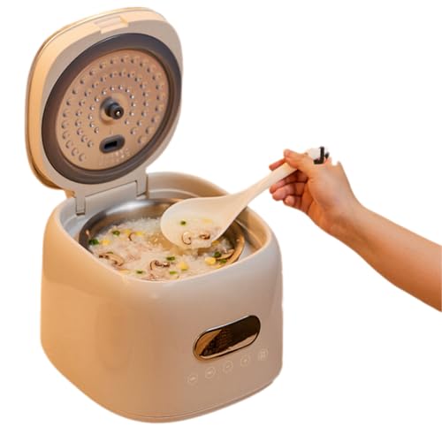 Cuociriso con pentola antiaderente, mantiene caldo 24 ore, timer di ritardo per riso integrale e porridge