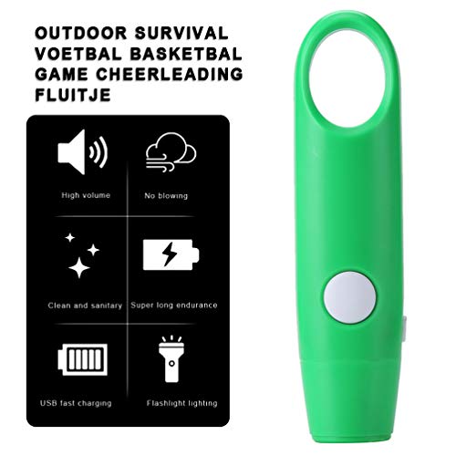 CLISPEED Segurança Apito Sobrevivência Portátil Apito Eletrônico Jogo Acessório Para Emergência Ao A