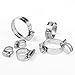 LOKMAN 20 Pack Stainless Steel Hose Clamp Adjustable 3/8'' - 5/8'' (10-16mm) Worm Gear Hose Clamp, Metal Fuel Line Pipe Clamp for Plumbing, Automotive And Mechanical Application