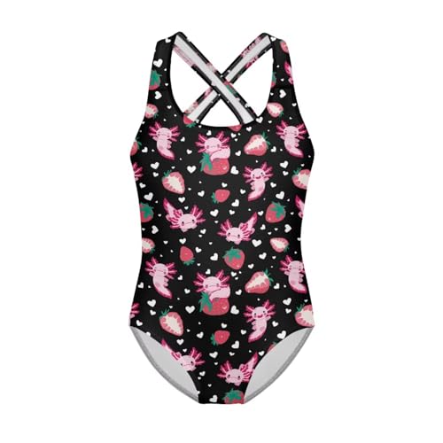 Image of Girls One Piece Swimsuits Size 5-14 Kawaii Gymnastics Leotard for Beach Vacations