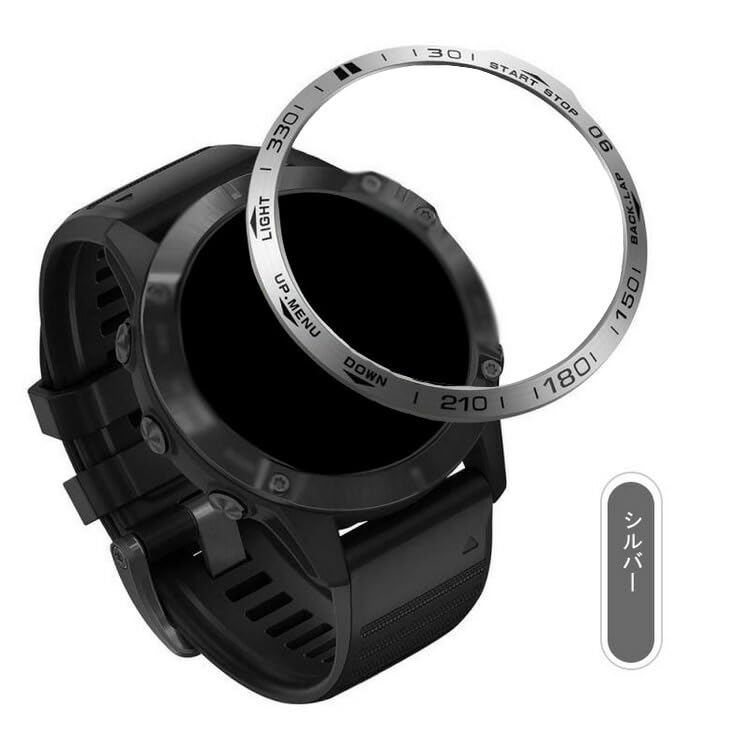 Amazon.co.jp: ウォッチベゼル・Garmin fenix7X用 ベゼルリング 保護