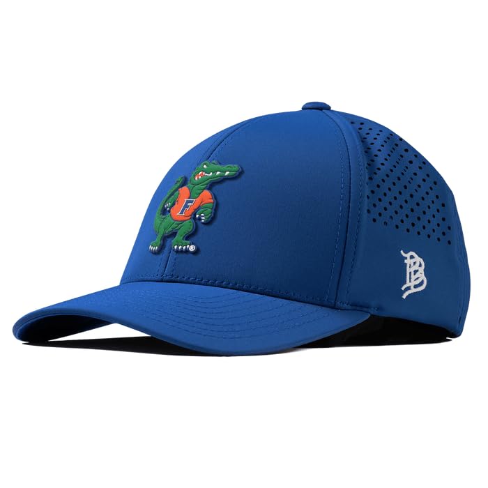 Branded Bills Florida Gators Hats for Men NCAA Albert The Gator Curved Performance Baseball Cap Adjustable Snapback