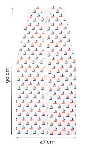 ZOLLNER Sacco nanna estivo con cerniera 6-18 mesi