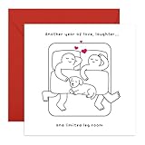 Intérieur vierge : pour votre propre message, nous incluons une jolie feuille de conseils pour vous aider à écrire quelque chose de gentil