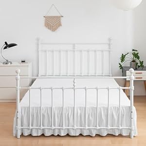 Striped Tufted Bed Skirt Queen Size, Ruffled Bed Skirt with Split Corners, Queen Bed Skirt 14 Inch Drop, Striped Boho Queen Size Bed Skirt White for Ruffled Bed Skirts, Bed Skirt Queen Size Striped Tufted Bed Skirt Queen Size Ruffled Bed Skirt with Split Corners Queen Bed Skirt 14 Inch Drop Striped Boho Queen Size Bed Skirt White for Ruffled Bed Skirts Bed Skirt Queen Size