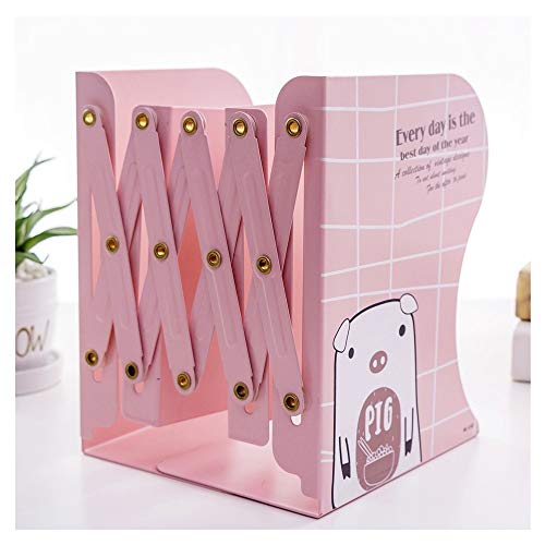 Étagère pliable livre stand rose pour réviser confortablement