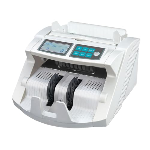 Cashtec CT2000 Banknote Counter, Ultra Fast with Batch Function, Automatic Start up and Stop Plus More