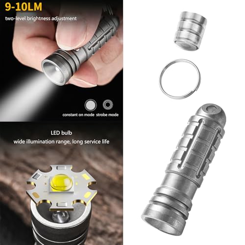 Lampe de poche LED en alliage texturé haute résistance - 2