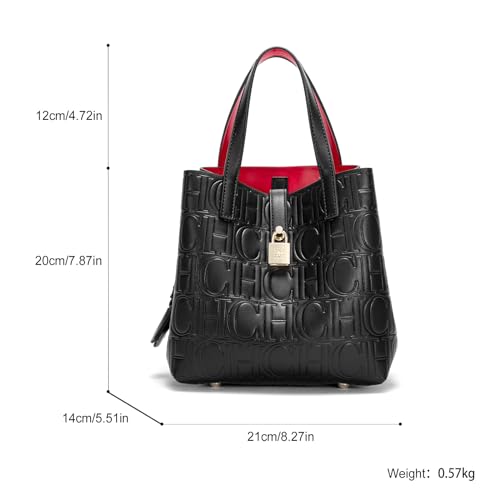 CHCHDIOSA Bags for WomenShoulder Hobo Fashion Shopping Tote Bag Women's purse handbags Large Travel Totes (Black)