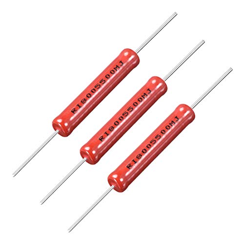 Résistance électrique 5W anti surchauffe 500m Ohm uxcell 3pcs