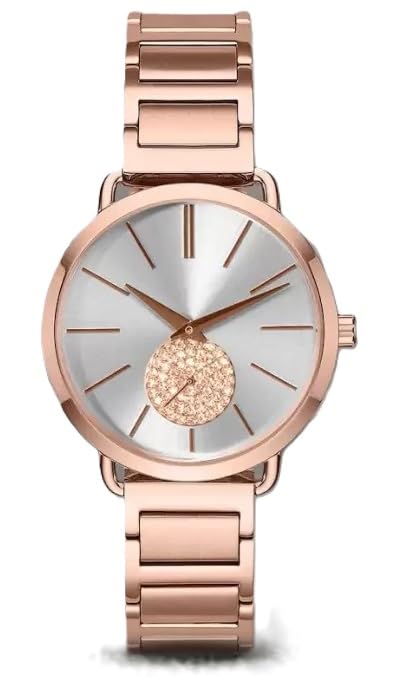 EVRGLOW Women Watches Analogue Wrist Watches for Womens & Girls&Miss & Ladies Rose Gold Dial Watch (B0CVV45WPD) Amazon Price History, Amazon Price Tracker