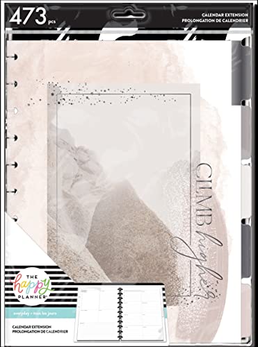 Happy Planner Undated Big Planner Extension Pack-Everyday - Dashboard 473/Pcs Cover