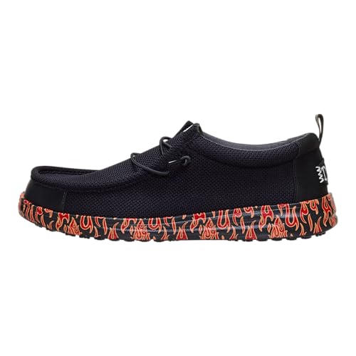 Image of HEYDUDE Men's Wally Work CE Slip-On Loafers | Lightweight CE-Certified Work Shoes | Water-Repellent & Slip-Resistant Outsole