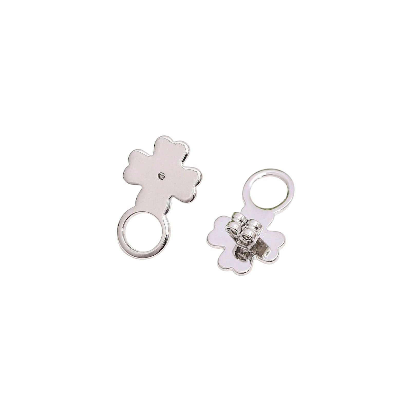 BWANGIAO Earring Clip Butterfly Backs For Sensitive Ears Elegant Earring Stoppers Replacement Accessories