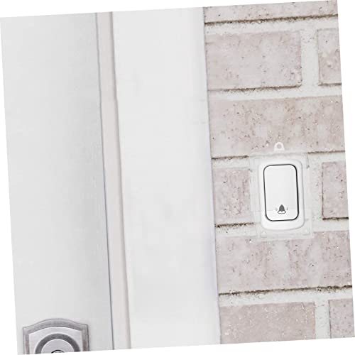 SEWOART Capa de campainha, capa de campainha, capa de campainha, capa transparente de campainha, cap