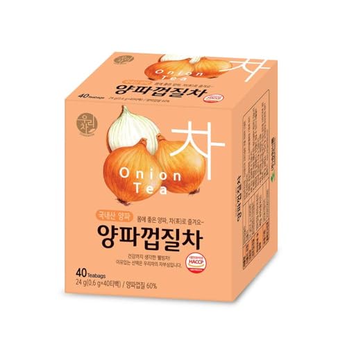 Songwon Onion Skin Tea, 24g x 40 Tea Bags (1 Pack)