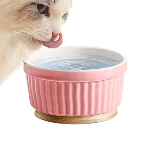 加熱犬用ボウル,タット式セラミック子猫用食器 | タット式犬用フードボウル - ペットオーナー、動物保護施設、寒冷地、冬シーズン、ガレージ、納屋、リビングルーム、ベッドルーム、書斎用