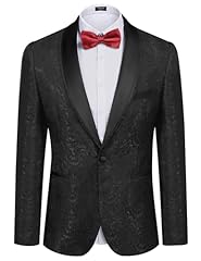 Black Paisley Pattern (Jacquard )