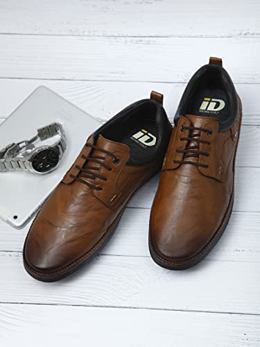Image of ID Lace-Up Dual Shade Casual Shoes for Men