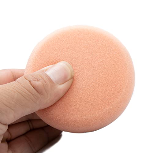 Carroad 44Pcs Drill Buffing Pad Detail Polishing Pad Mix Size Car Detailing Kit With 5/8-11 Thread Backing Pad & Adapters For Buffer Polisher Car Sanding, Polishing, Waxing, Sealing Glaze #TOP5