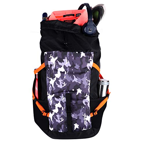 Gear-Pro-Trek-Rucksack-45-LTR-42-Ltrs-Black-Camo-School-Backpack-RSKPROTRK0114 Gear Pro Trek Rucksack 45 LTR 42 Ltrs Black Camo School Backpack (RSKPROTRK0114)