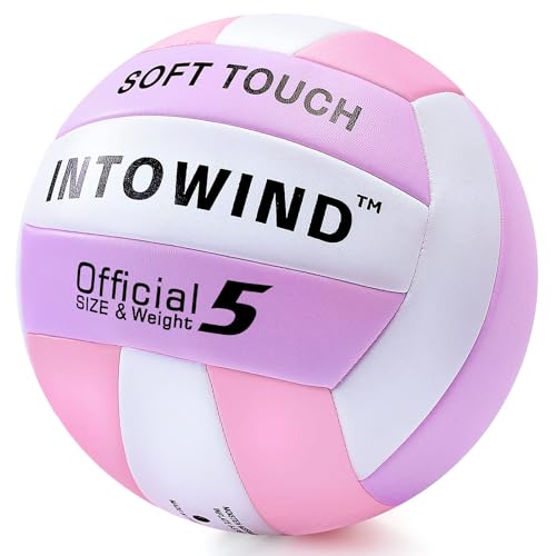 Volleyball Soft Touch Volleyballs Beach Volleyball Outdoor Indoor Volleyballs Beach Park Gym Games Training Official Size 5 Volleyball - Image 3