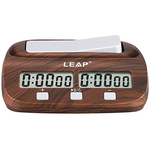 LEAP Digitale Multifunktions - Display Schachuhr Count Up Down Timer elektronische Brettspiel -Wettbewerb Clock Gift Box