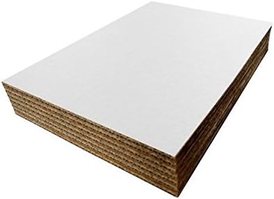 SafePro 181350, 18x14-Inch White Rectangular Corrugated Cardboard Cake Pie Pads, Paperboard Cake Bakery Platters Trays (100)