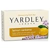 Yardley London Lemon Verbena with Shea Butter & Pure Citrus Oil Moisturizing Bar 4.25 ozr (Pack of 10)