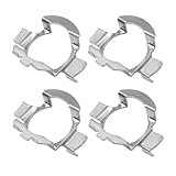 Tecledsn 4PCS Car H7 LED Headlight Bulb Adapter, H7 Led Adapter Led Headlamp Retainer, Car Accessories H7 LED Headlight Bulb Retainer Clips Compatible with Mercedes Benz Buick Audi Nissan (4PCS)