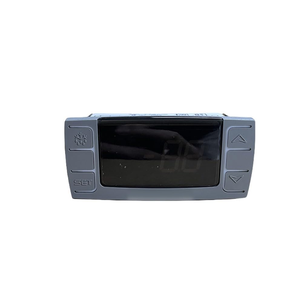 Whychstore XR02CX-5N0C1 Thermostat numérique, contrôleur de température intelligent avec alarme pour réfrigérateur, vitrine, refroidisseur, installation intégrée de -40 à +99 °C