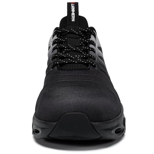 Image of LARNMERN Steel Toe Shoes for Men Women Lightweight Work Safety Shoes Sneakers Comfortable Safety Toe Sneakers Stylish Work Shoe Colorful Zapatos de Seguridad