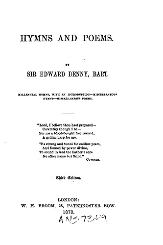 Hymns and Poems