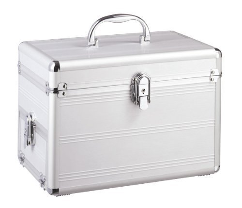 Preisvergleich Produktbild Alu-Kosmetikkoffer - Aluminium - Beauty-Cace - Schminkkoffer - Schmuckkoffer