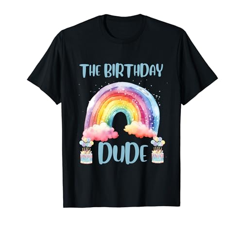 Disfraz de Birthday Dude Kids One Happy Dude para fiesta de cumpleaños para niños Camiseta