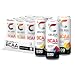 CELSIUS BCAA +Energy Sparkling Post-Workout Recovery & Hydration Drink, Variety Pack, 12oz. Slim Can, 12 Pack