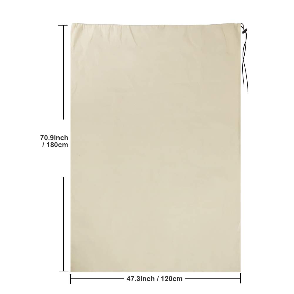 Tesmotor Funda para Plantas, Saco Cubre Plantas, Cubierta para Plantas Protección contra Congelación y contra Nieve para Invierno, 2 Unidades(120 x 180 cm)