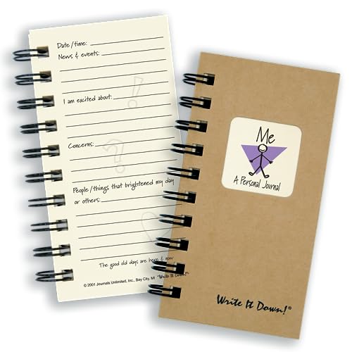 Journal personnel papier recyclé mini carnet kraft marron avec notes