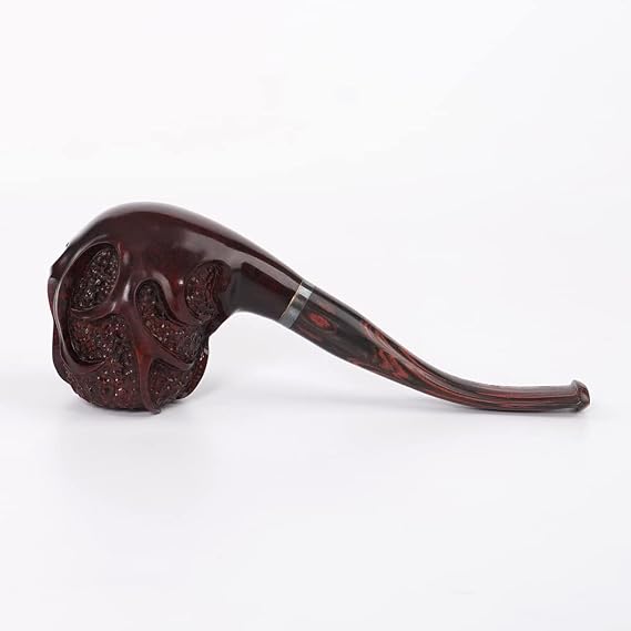 MUXIANG Wood Briar Pipe Handmade La10020m2L1h