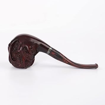 MUXIANG Wood Briar Pipe Handmade La10020m2L1h