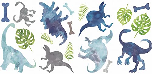 Vinilos decorativos de dinosaurios sellos para pared miniatura 3