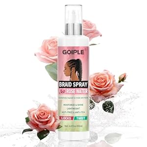6.8 fl oz Braid Spray Rose Mint for...