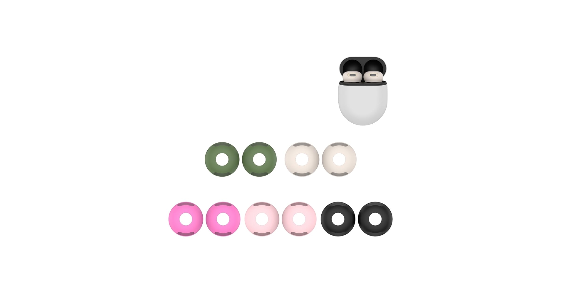 Amazon | 5組いりfor Google Pixel Buds Pro 2交換用