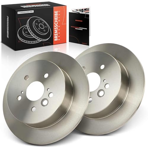 Frankberg Bremsscheibensatz inkl. 2x Bremsscheiben Hinten Voll Ø303mm