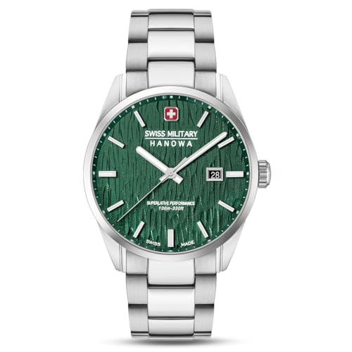Montre Swiss Military Hanowa en verre saphir inrayable pour homme