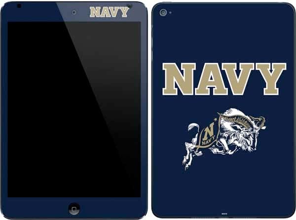 Skinit Decal Tablet Skin Compatible with iPad Mini 4 - Officially Licensed United States Naval Academy Navy Logo Design